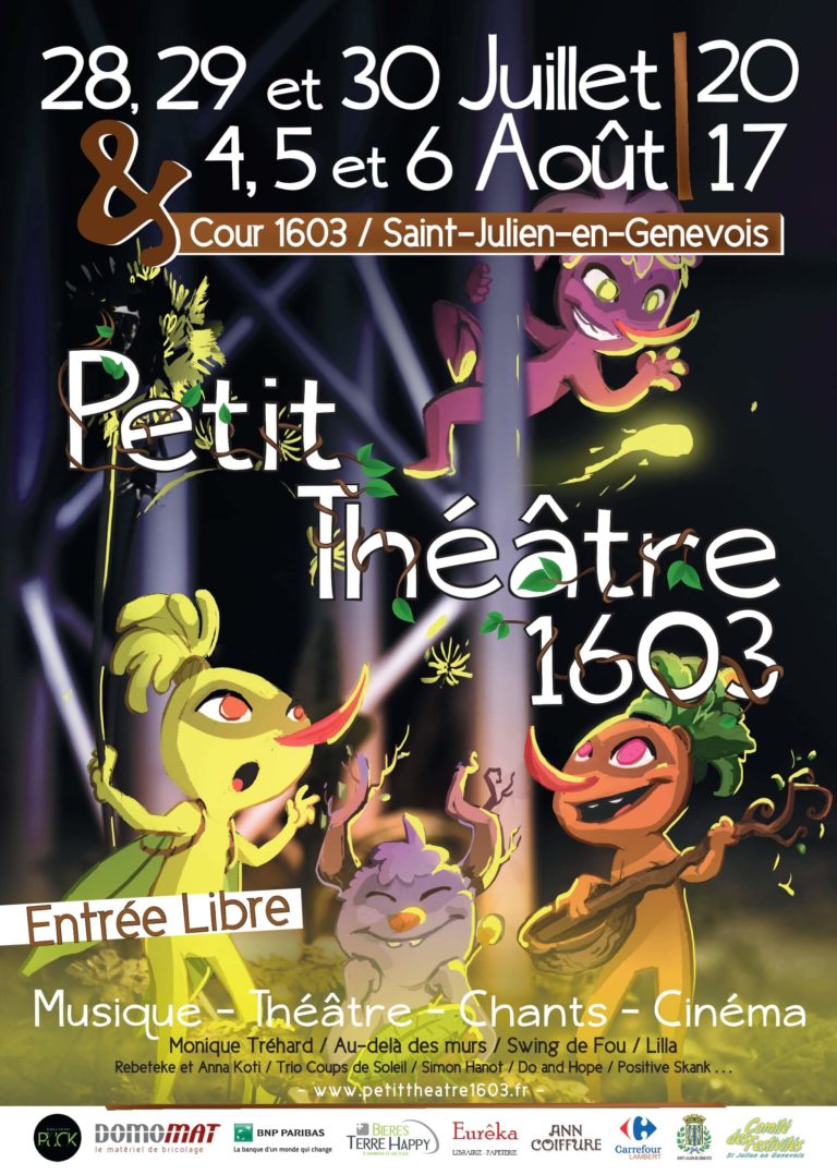 Édition 2017 du Petit Théâtre 1603